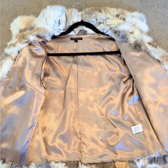 Vintage Alberto Makali Fur Patchwork Jacket with Pockets - Picture 4 of 14